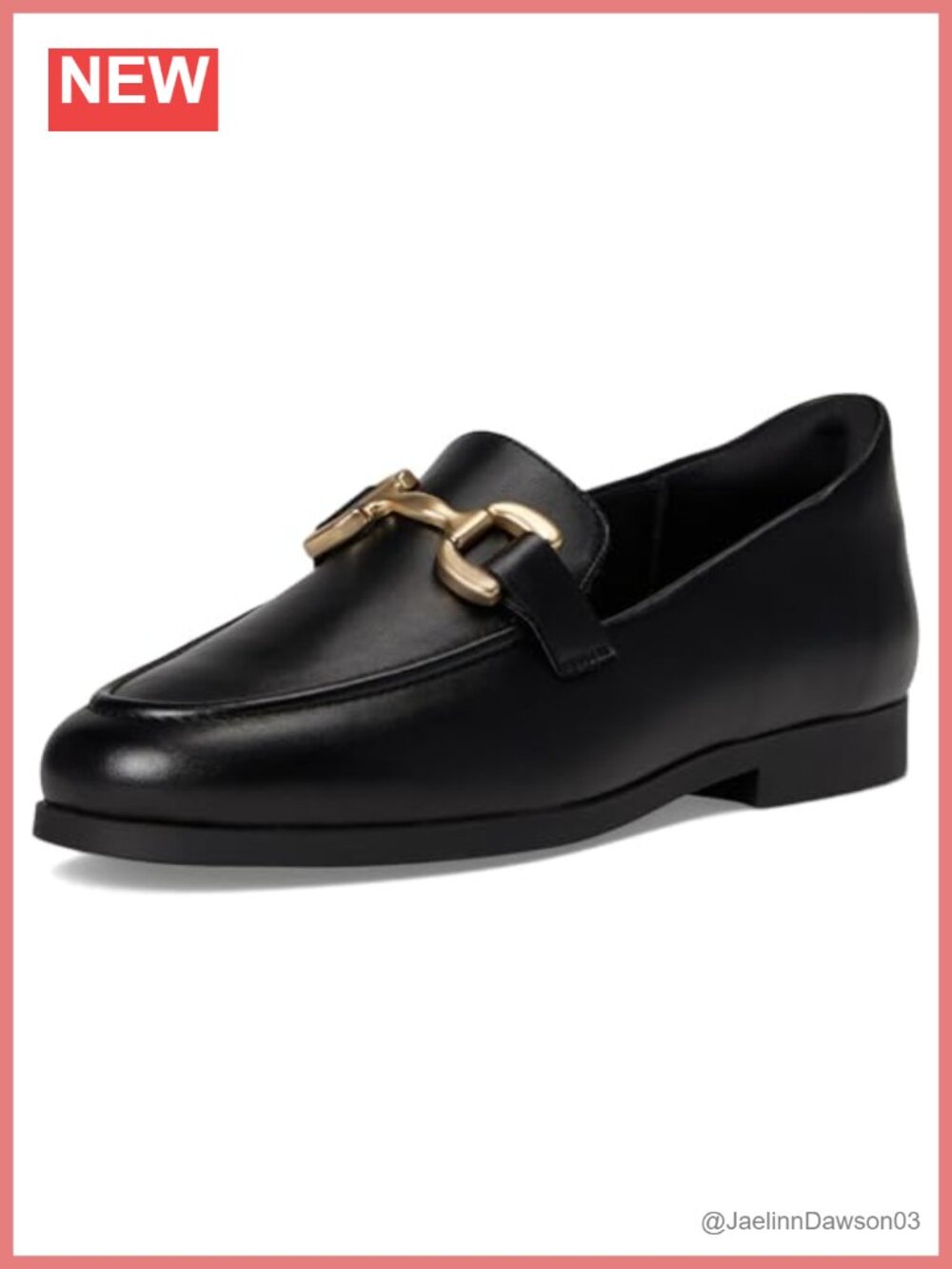 Faux Leather Loafer Flat Hands-Free Slip-On Comfortable Women's Shoes